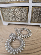 Laila Royal Silver Earrings
