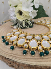 Luxury Kundan Green Necklace