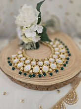 Luxury Kundan Green Necklace