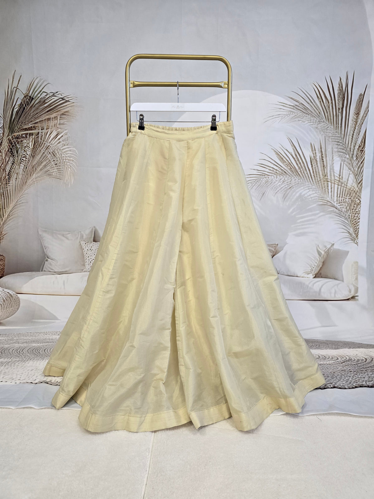 Gold Shimmer trousers (size 10-12)