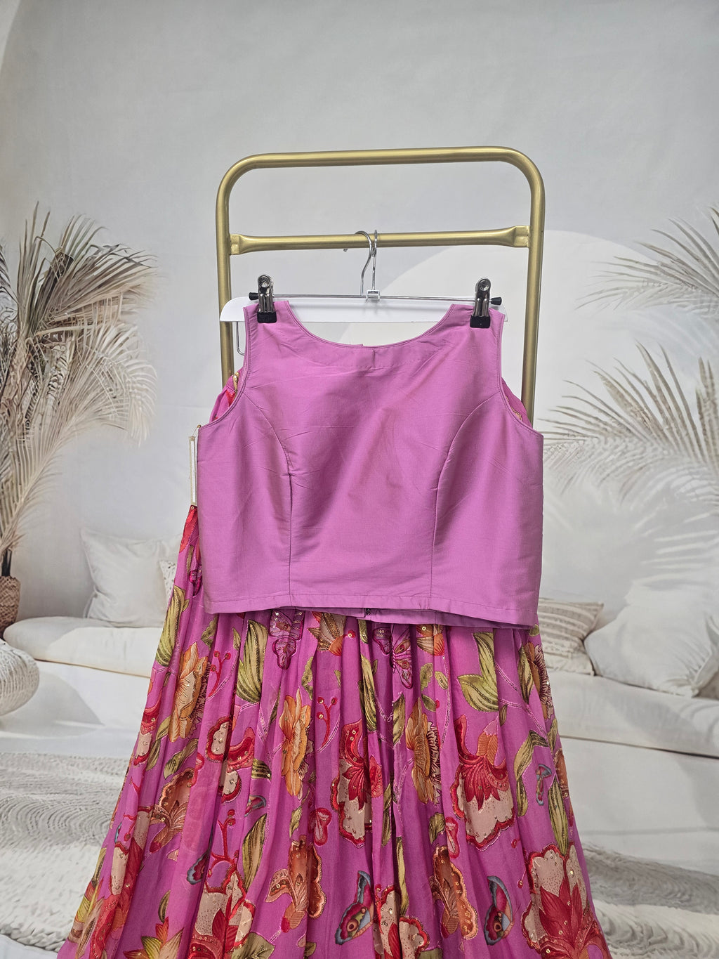 Violet Sleeveless Blouse (8-10)