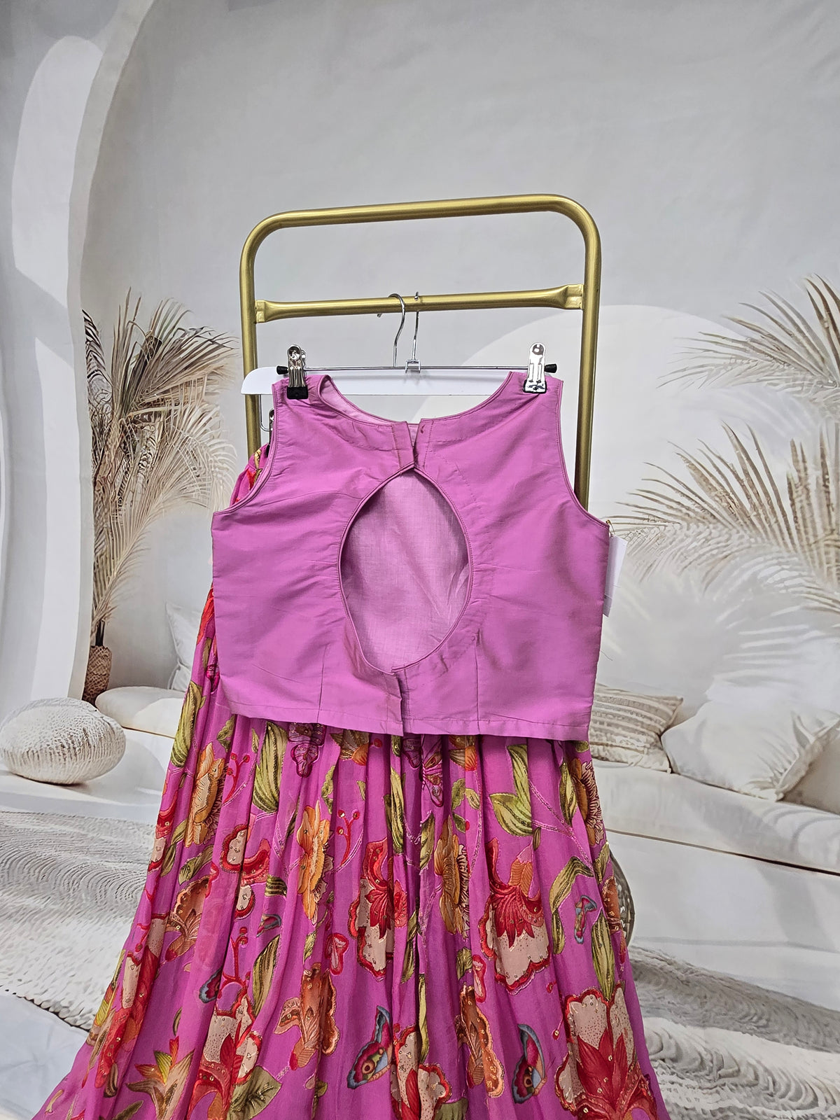 Violet Sleeveless Blouse (8-10)