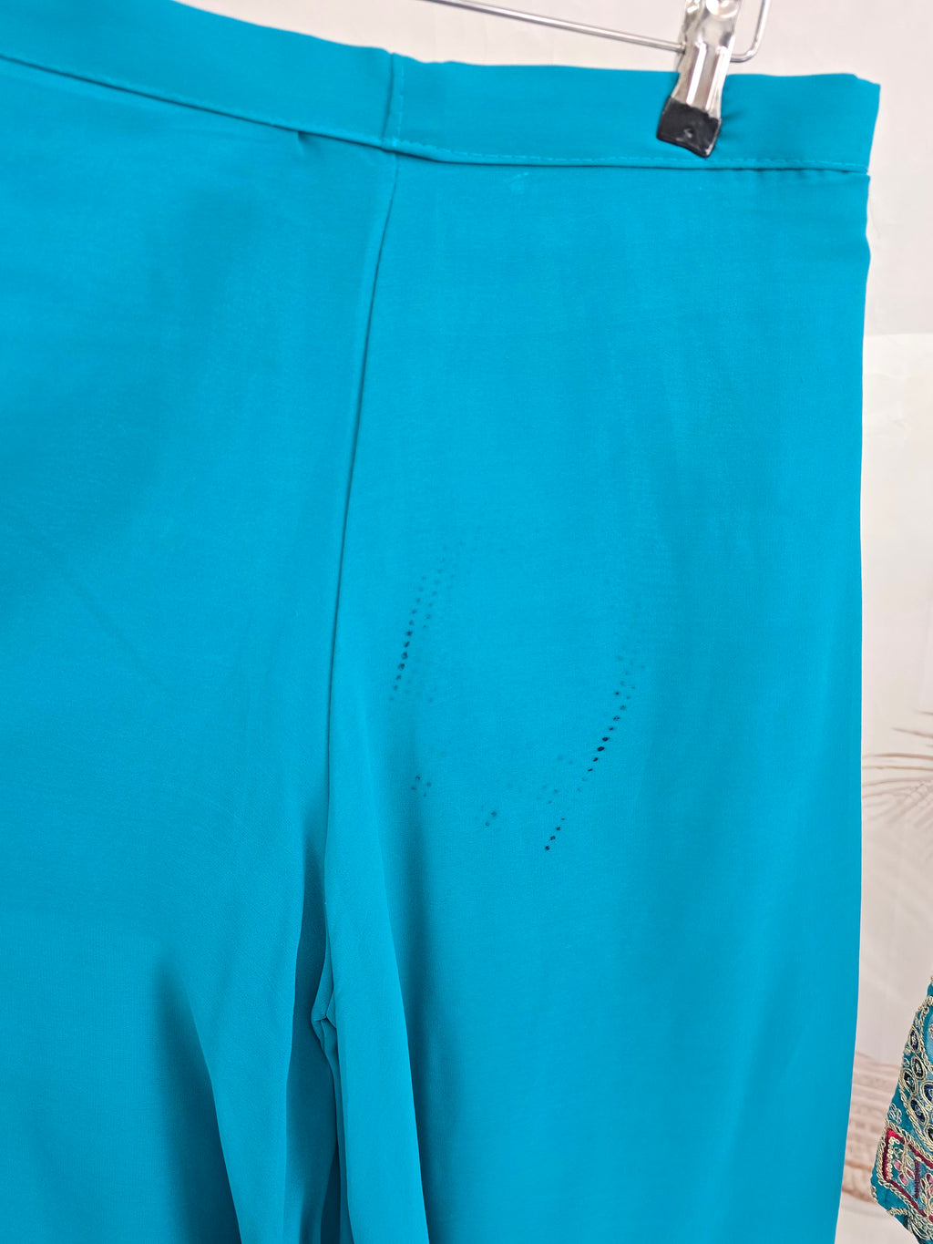 Teal Sharara Suit (Size 12)