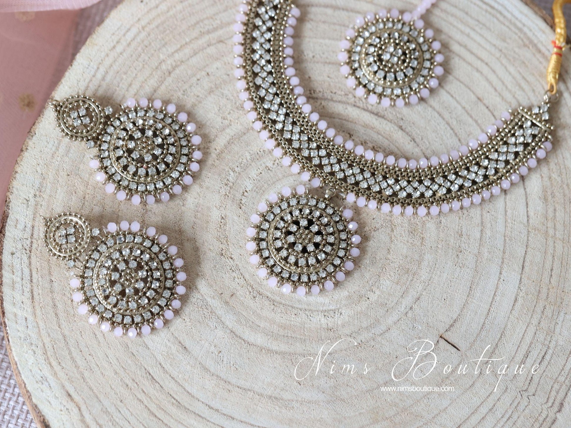 Nims Boutique Classic Royal Blush Set