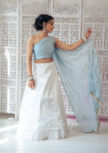 Arya Luxury One Shoulder & Dupatta blouse (bespoke)