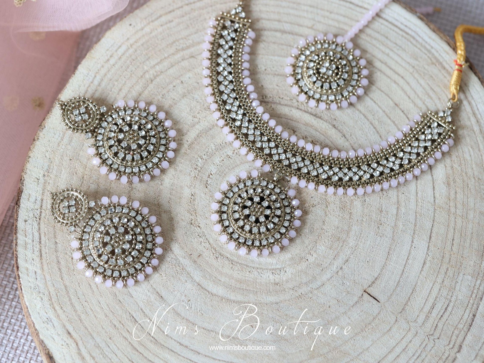 Nims Boutique Classic Royal Blush Set