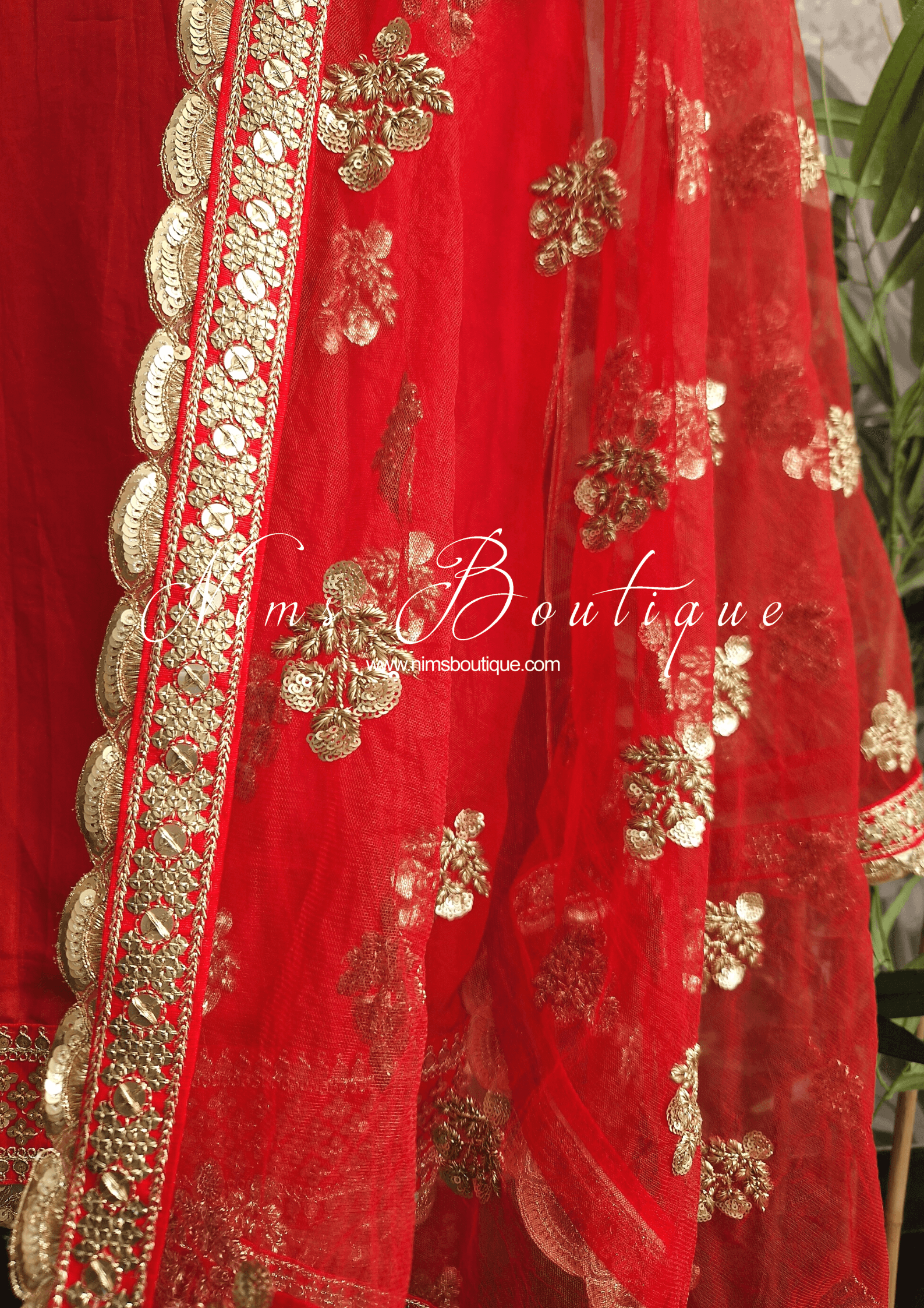 Nims Boutique The NB Classic Sleeveless Red Silk Pajami Suit sizes 4 to 20