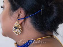 Neetu Maharani Royal Blue Choker Set