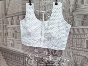 The NB Silver Sequin Blouse 16-18