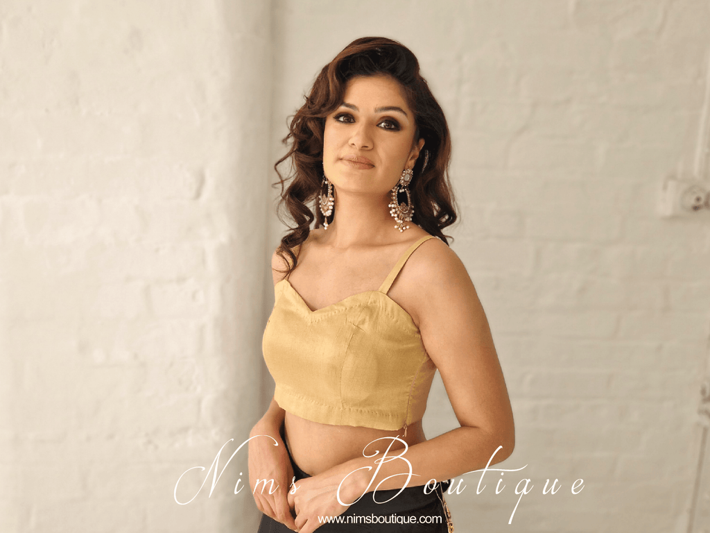 Nims Boutique Gia Gold Strap Blouse sizes 4-12