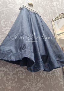 Grey Readymade skirt/lehnga (one size)