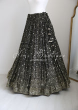Arya Black & Gold Sequin Luxury Skirt (sizes 6-10)