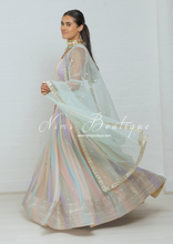 Pastel Stripe Lehnga (sizes 4-16)