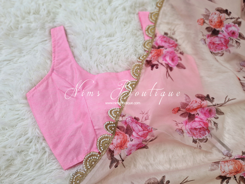 The NB Baby Pink Blouse (12-14)