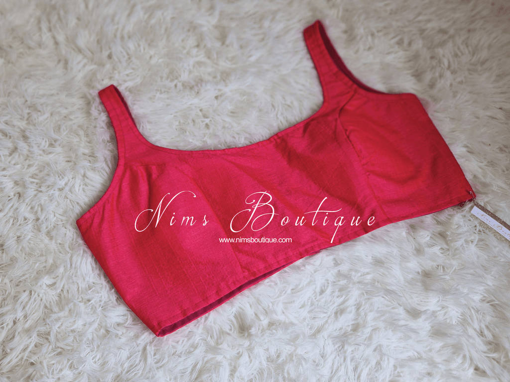 Nims Boutique The NB Deep Pink Blouse 10-12