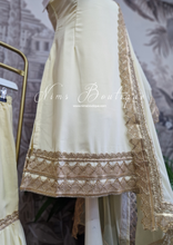 Light Lemon Gharara Suit (Size 10-12)