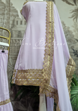 Lilac Gharara Suit (Size 10-12)