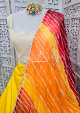 Sunset Stripe Dupatta/Chunni