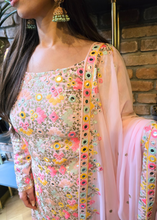 Nims Boutique Cienna Luxury Bright Pink Sharara Suit 8-10