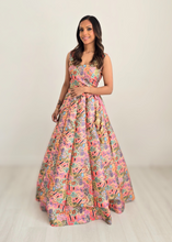 Suraiya Luxury Pinks Printed Skirt (sizes 6-18)