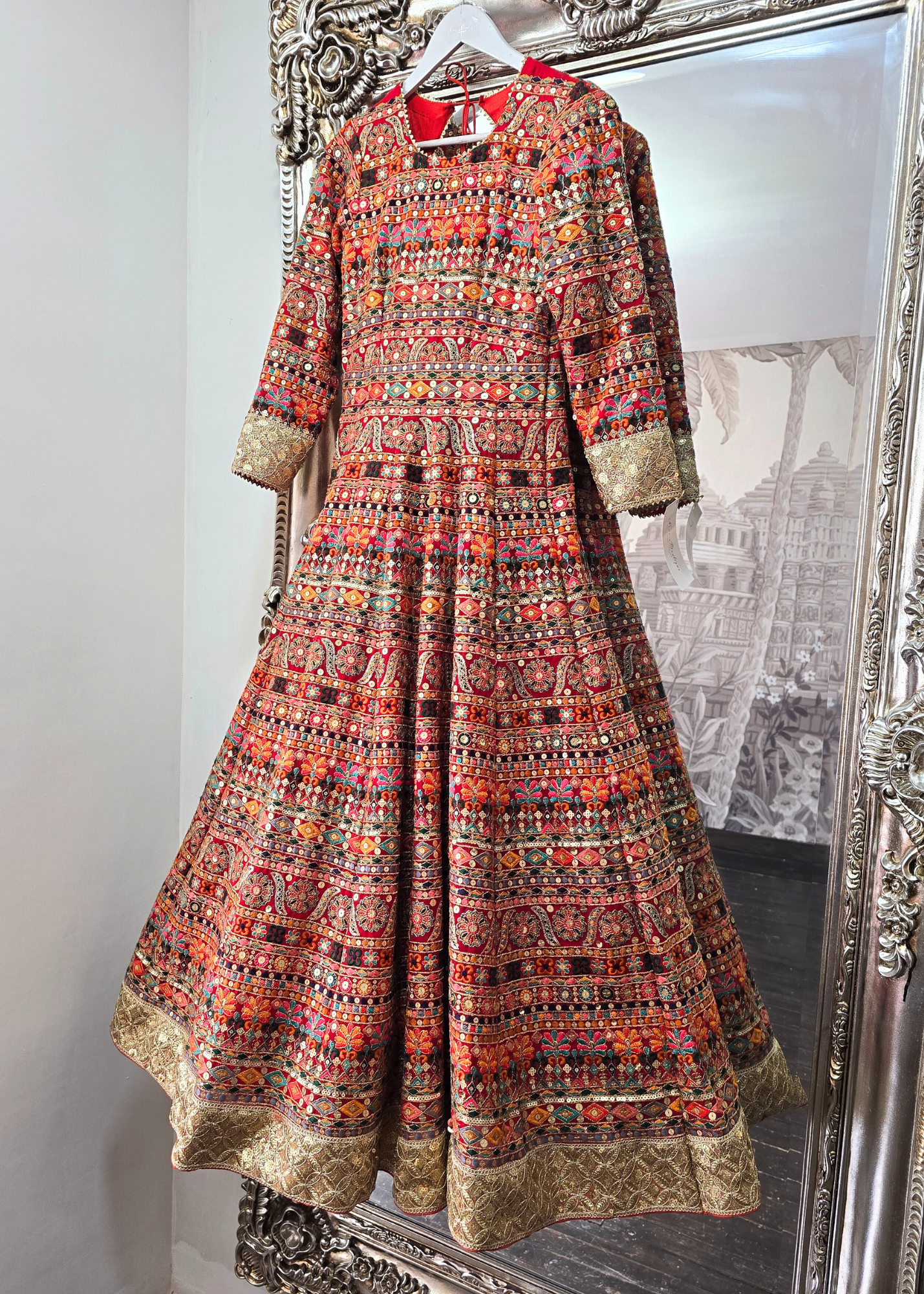 Avantika Luxury Embroidered Gown (sizes 8-10)