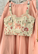 Elephant Ivory Embroidered Strap Blouse (4-16)