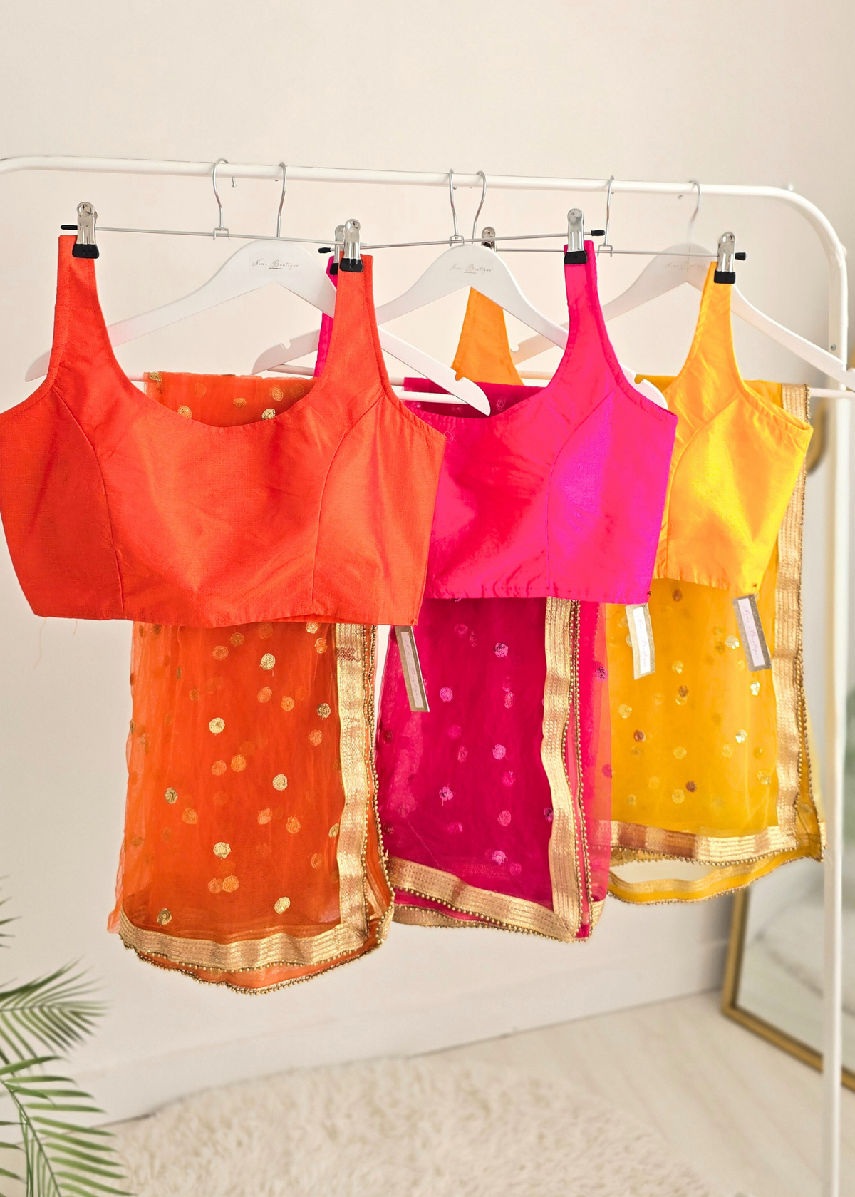 The NB Orange Blouse (10-12)