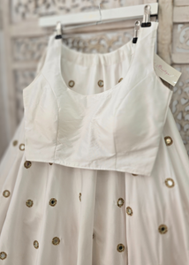 The NB White Silk Blouse (petite sizes 4-8)