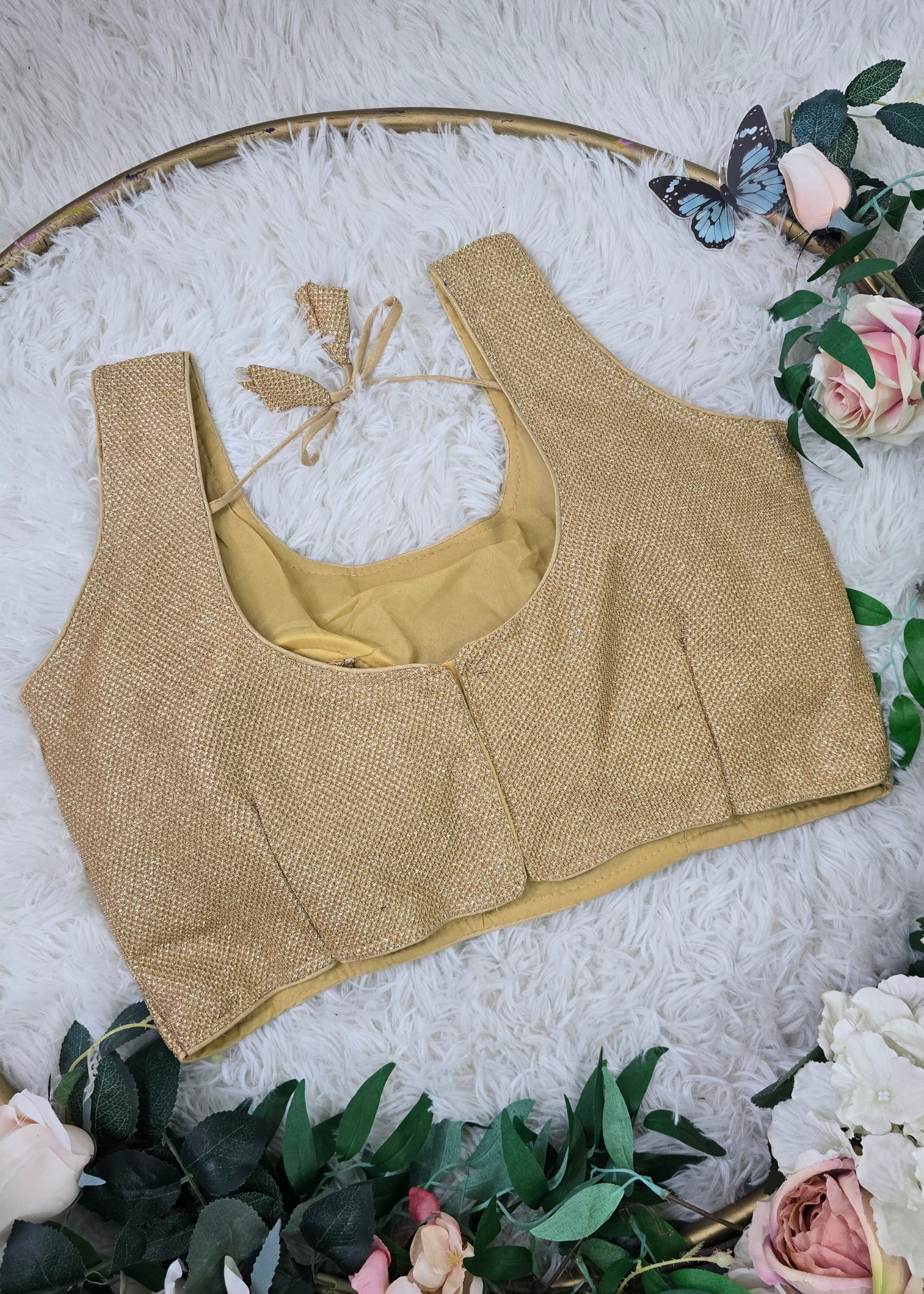 Gold Shimmer Blouse (16-18)