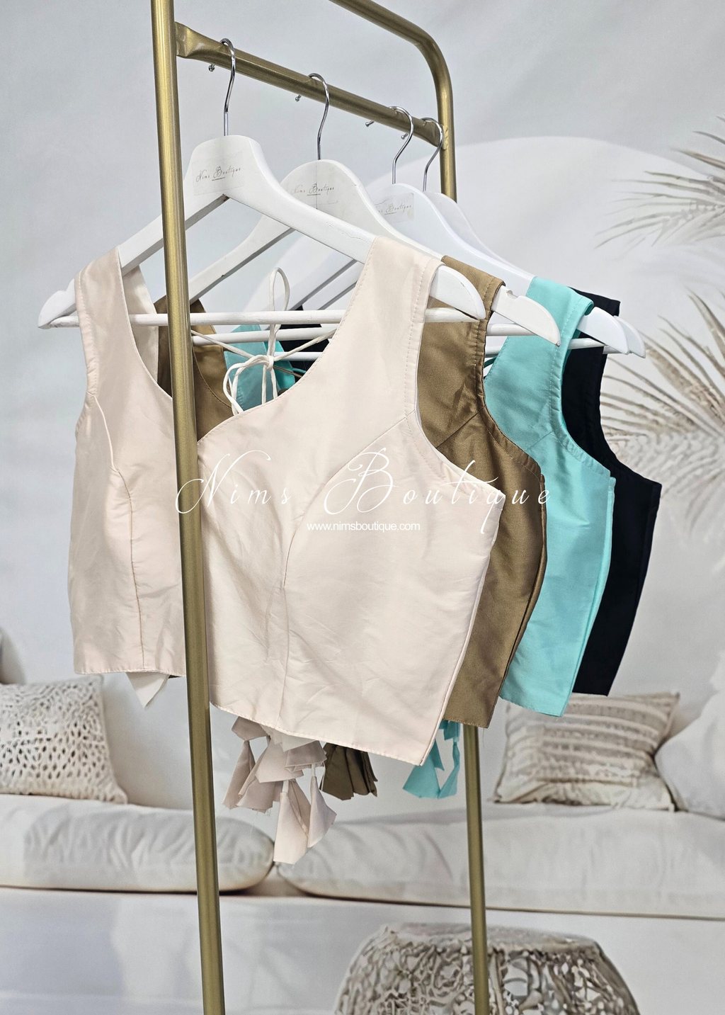 The NB Bronze Gold Sweetheart Blouse (12-14)