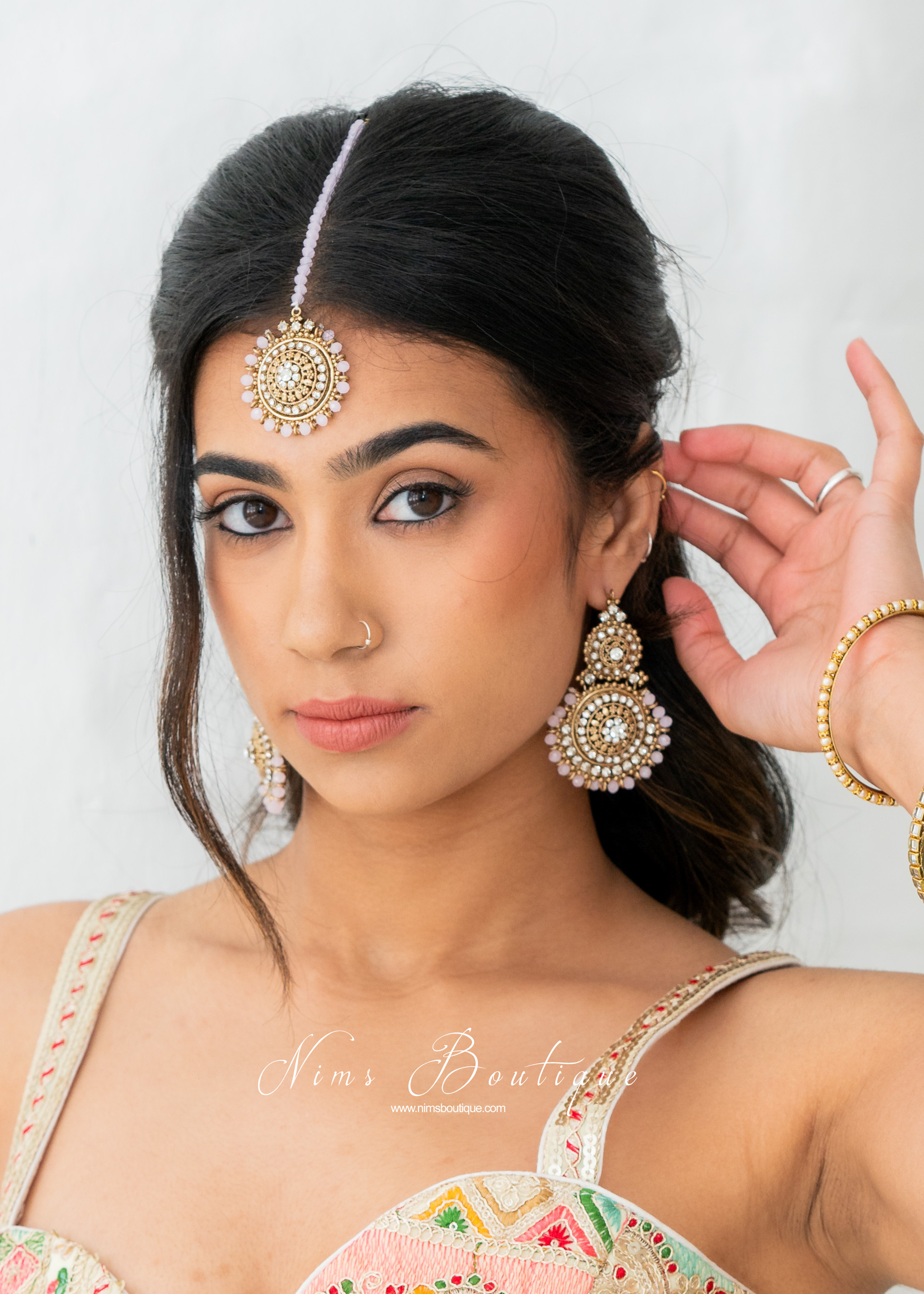 Royal Blush Tikka Set