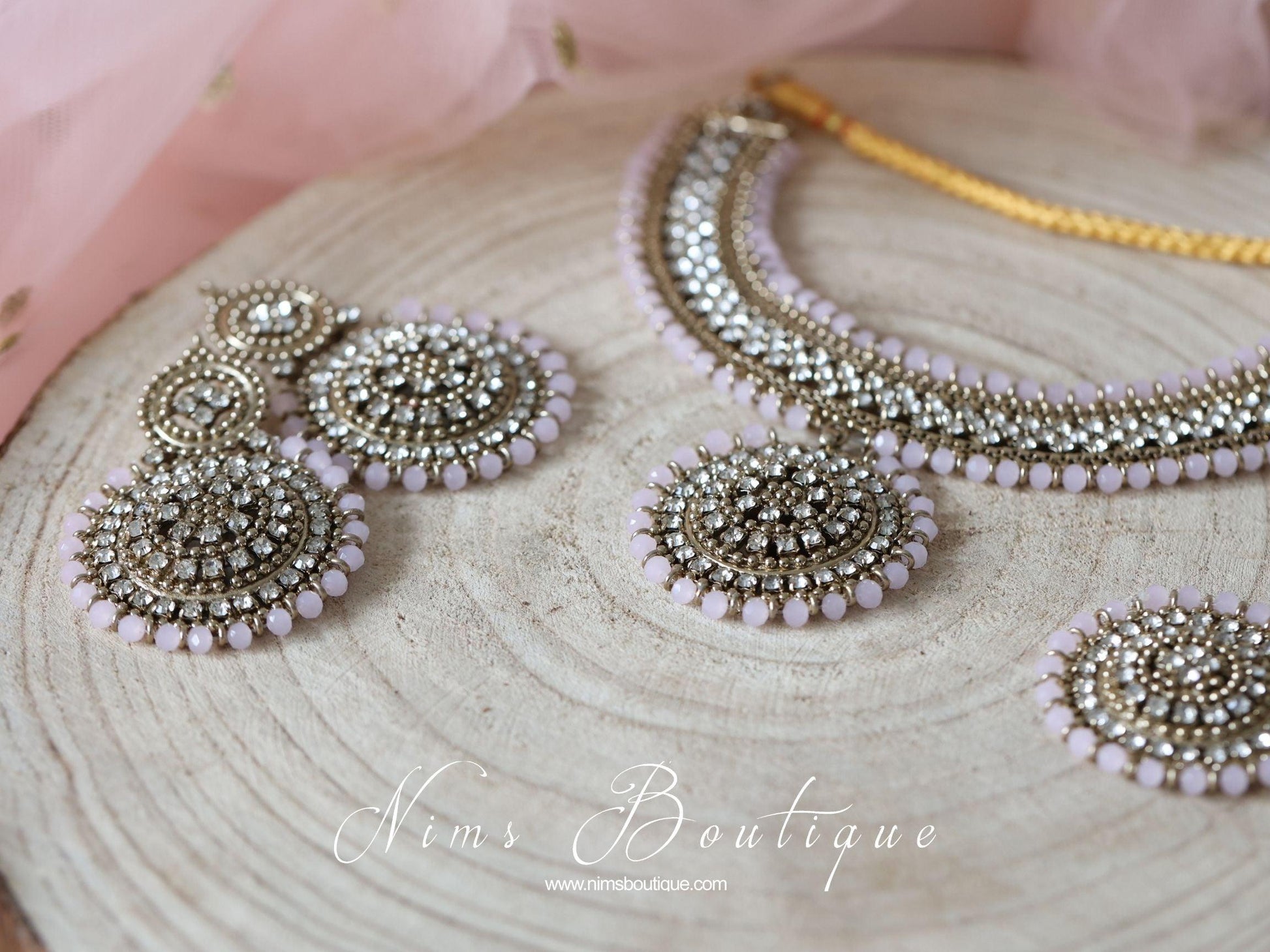 Nims Boutique Classic Royal Blush Set