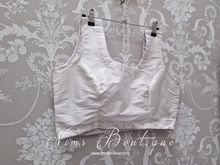 NB White Silk sleeveless blouse (sizes 4-26)