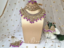 Limited Edition Champagne Gold & Purple Set