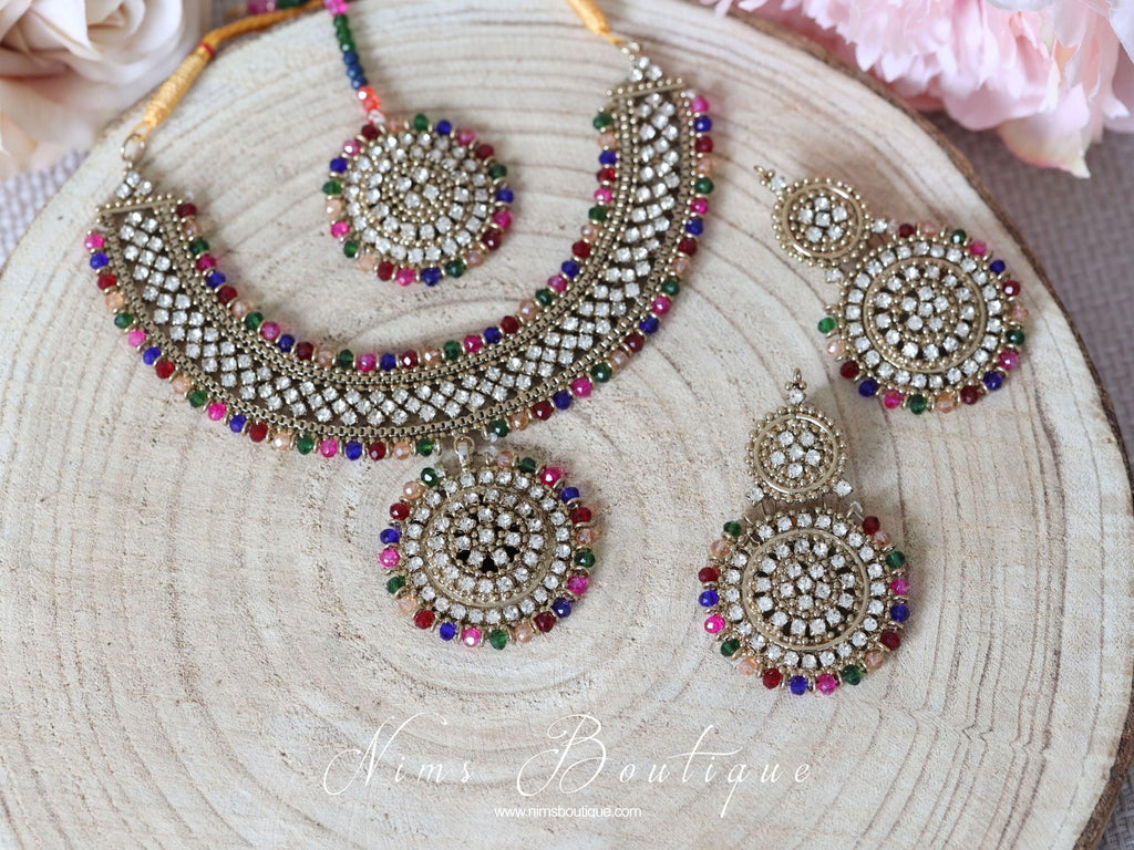 Nims Boutique Classic Royal Multicolour Set pinks, blues, greens