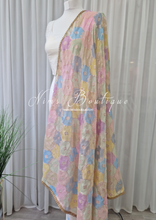 Luxury Pastel Multicolour Dupatta/Chunni