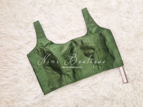 The NB Mehndi Green Blouse (12-14)