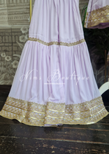 Lilac Gharara Suit (Size 10-12)