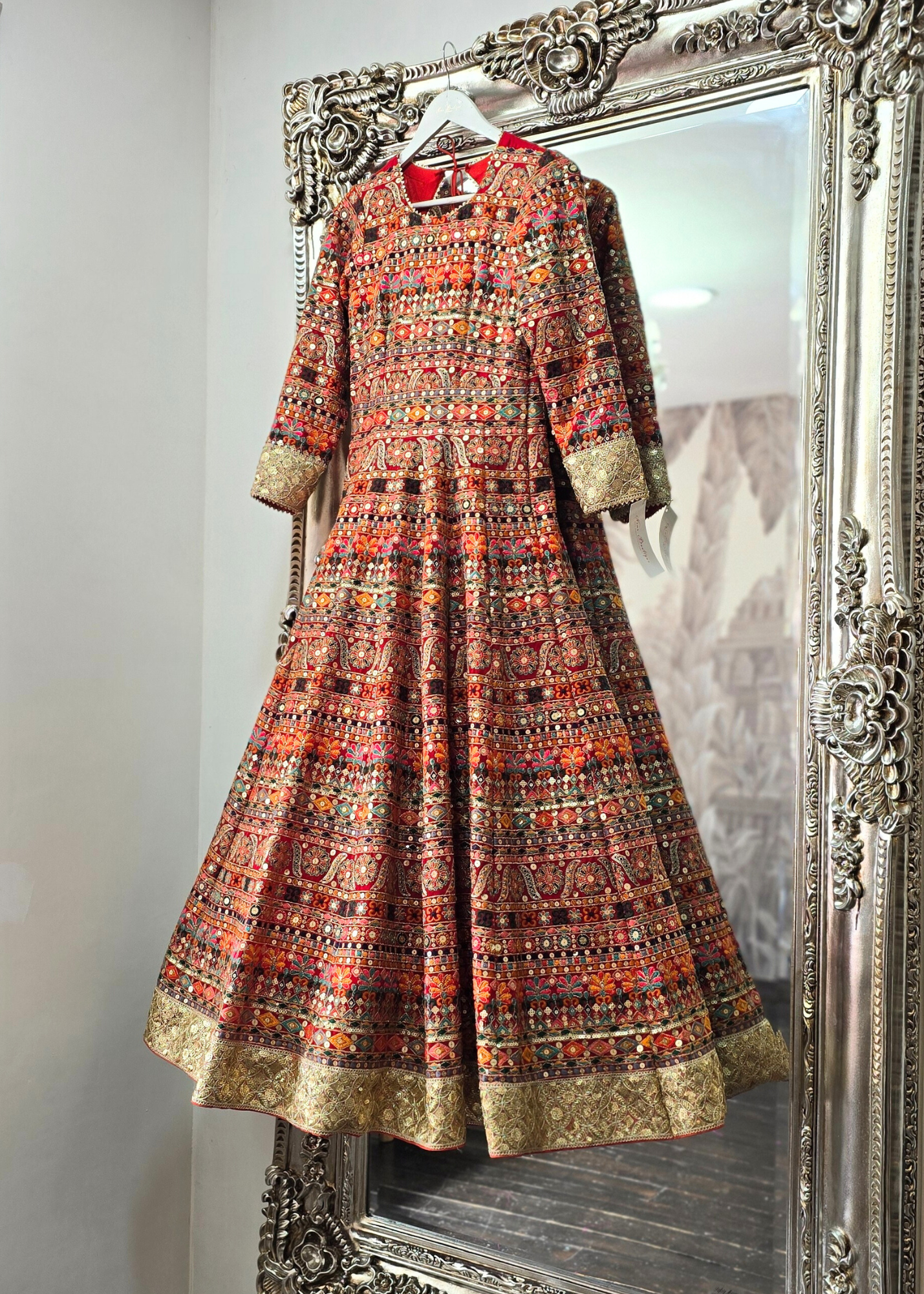 Avantika Luxury Embroidered Gown (sizes 8-10)