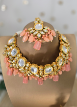Anya Kundan & Coral Set