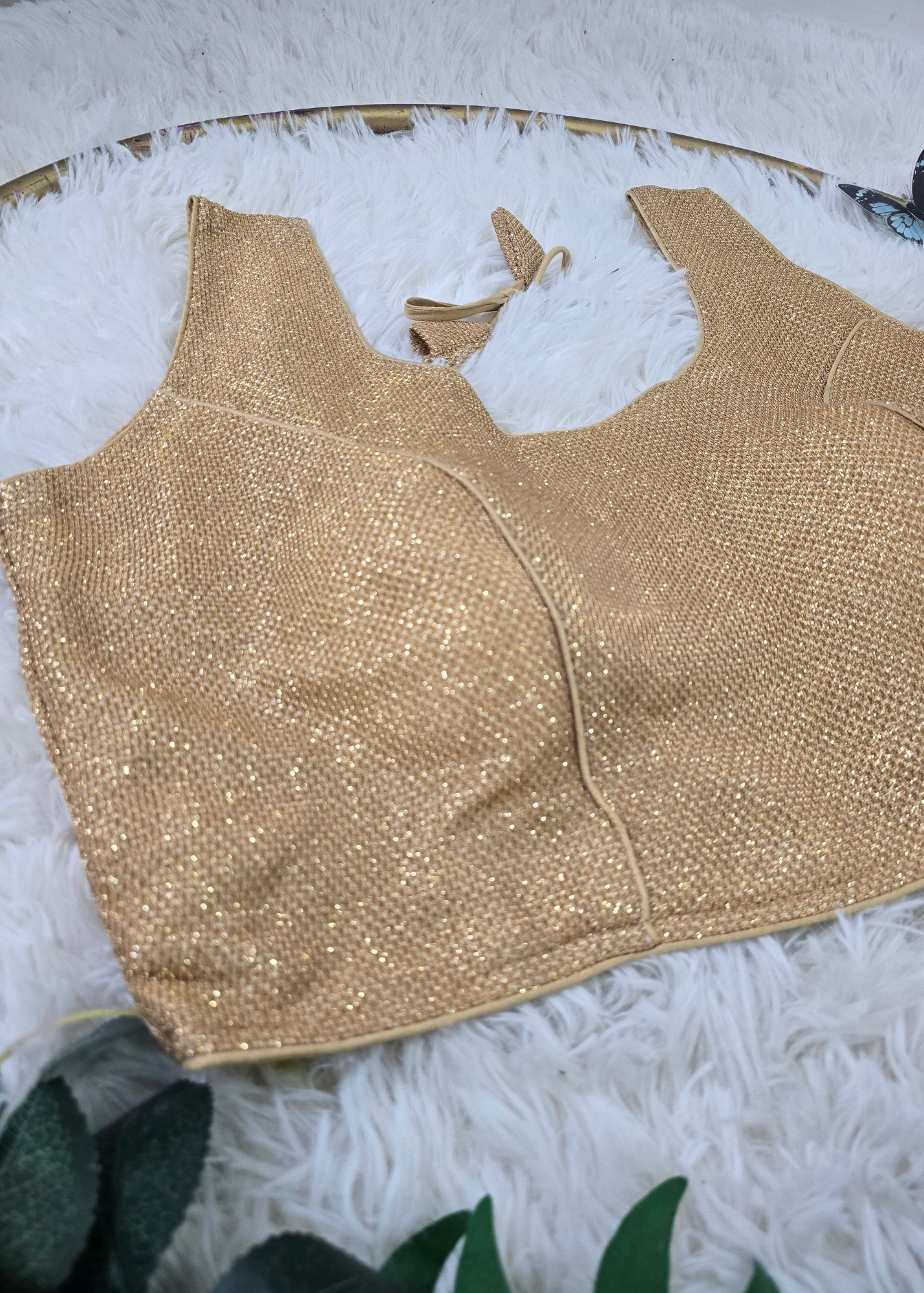 Gold Shimmer Blouse (16-18)