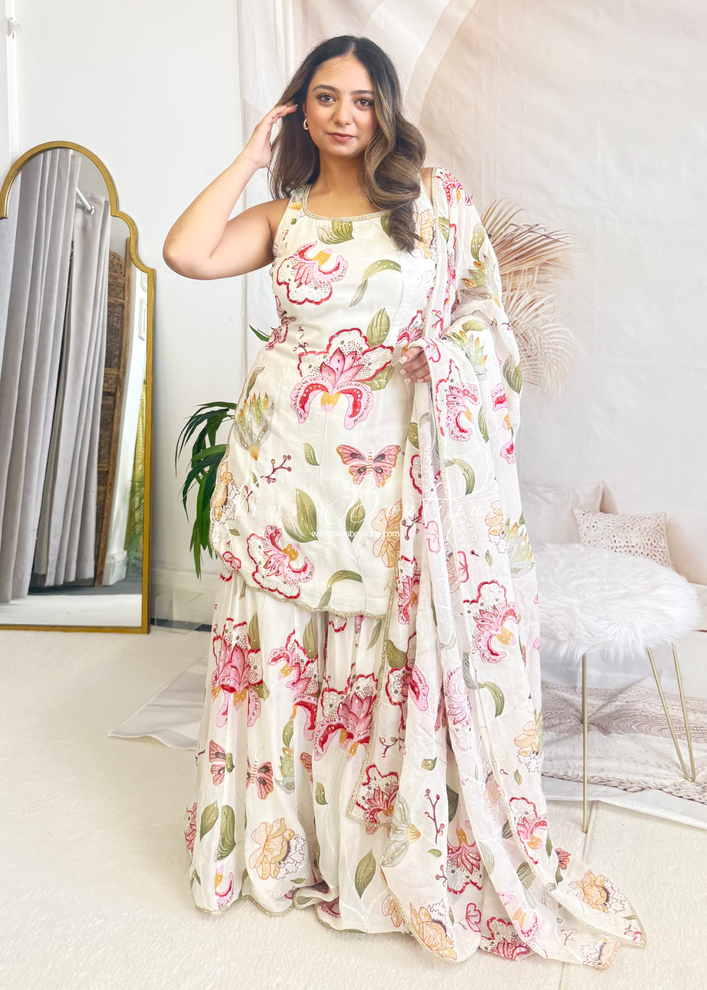 Luxury Evelina Sharara Suit (size 12)