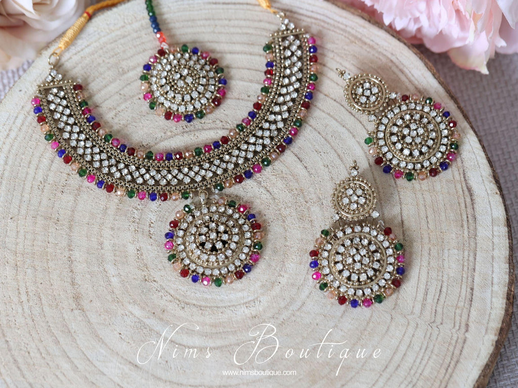 Nims Boutique Classic Royal Multicolour Set pinks, blues, greens