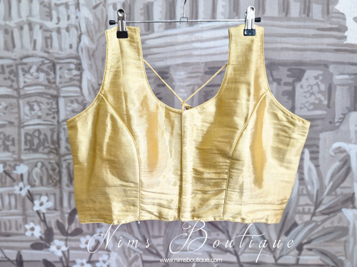 The NB Bright Gold Blouse 16-18