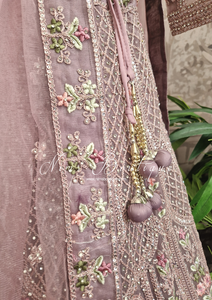 Luxury Lilac & Pastel Embellished Lehnga (10-12)