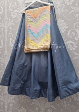 Luxury Light Pastels Zig Zag Mirror Dupatta/Chunni