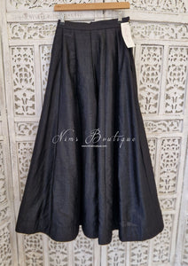 Arya Black Flared Trousers (sizes 4-14)