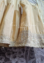 Gold Thread Embroidered Sharara Suit (18-20)