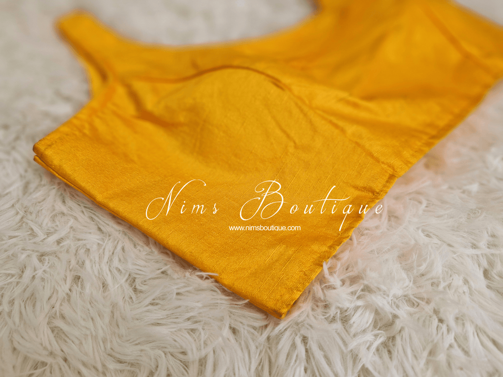 Nims Boutique The NB Yellow Blouse 10-12