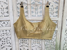 The NB Gold Silk Blouse (10-12)